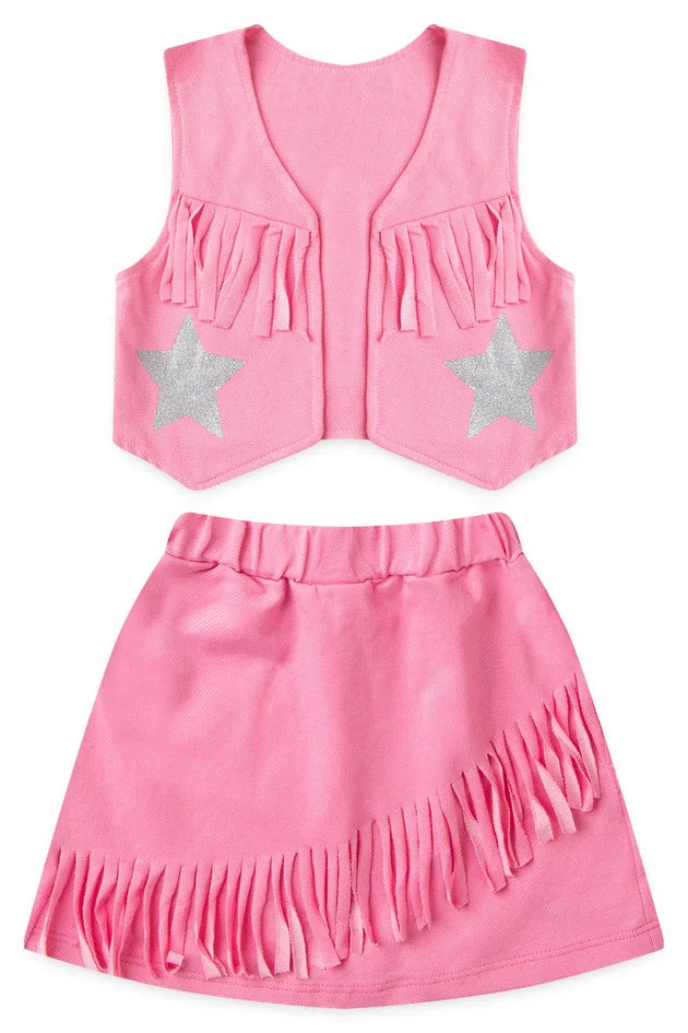 Conjunto Fantasia CowGirl + Bolsa