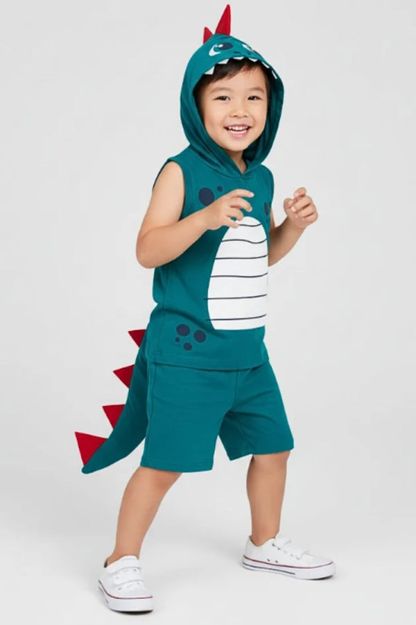Conjunto Fantasia Infantil Masculino Dino