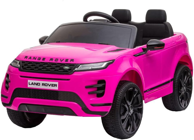 Carrinho Elétrico Infantil Land Rover Evoque 12v C/ Controle Cor Branco