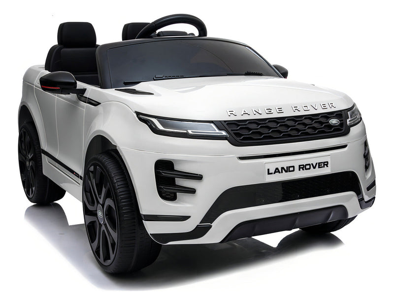 Carrinho Elétrico Infantil Land Rover Evoque 12v C/ Controle Cor Branco