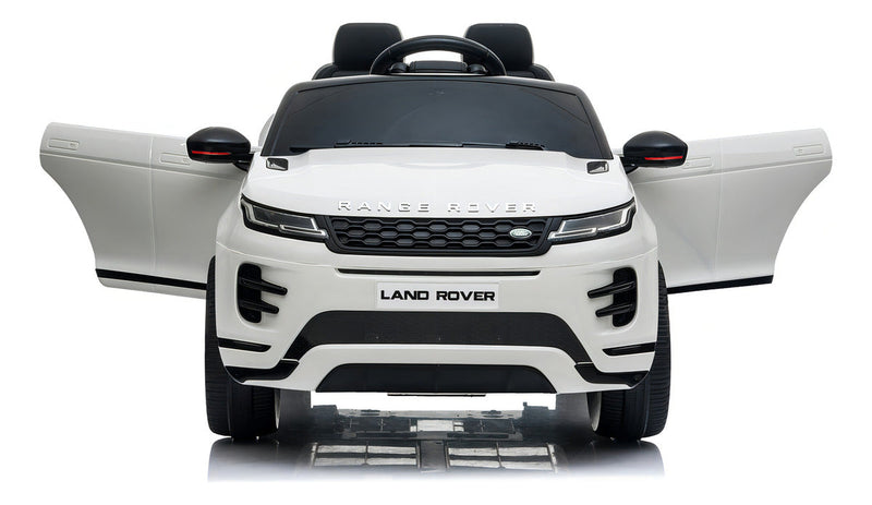 Carrinho Elétrico Infantil Land Rover Evoque 12v C/ Controle Cor Branco