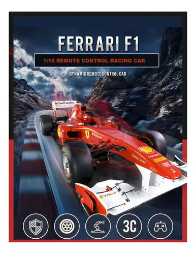 Carro Controle Remoto Ferrari F1-75 1/12 48cm