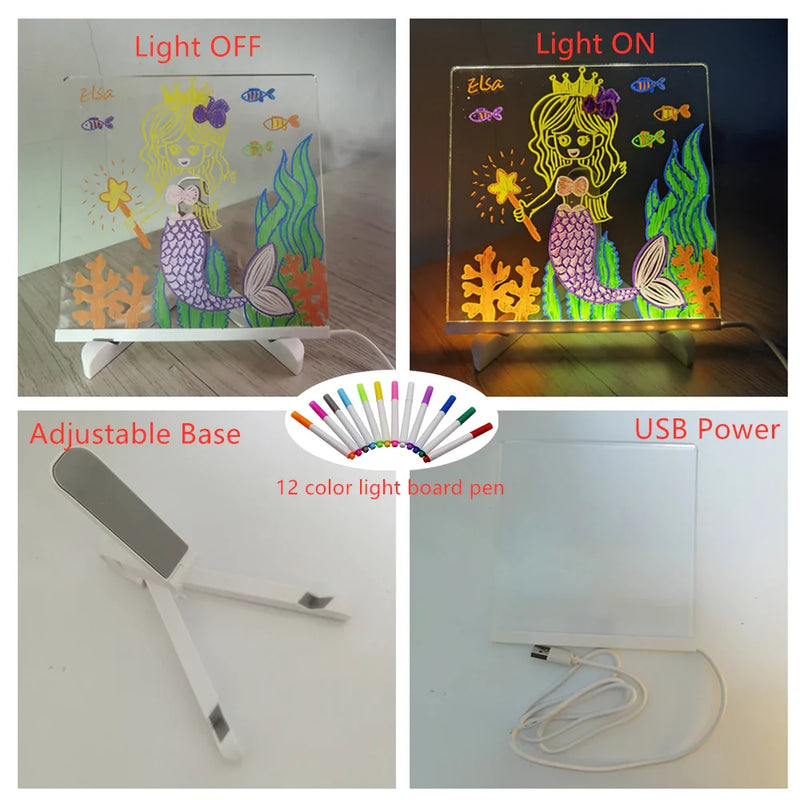 Lousa Mágica Luminária