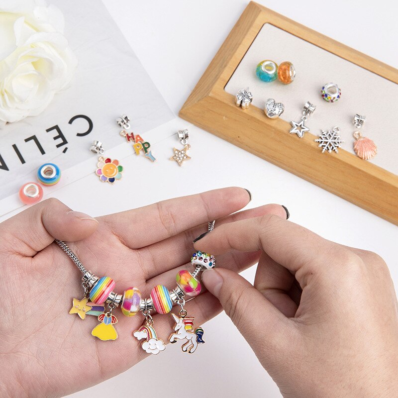 Pulseira Berloque Personalizável - Pulseiras + Porta Jóias de Brinde