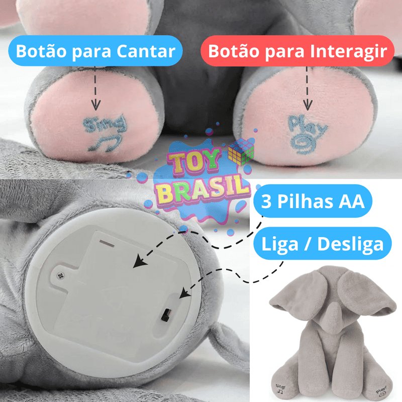 EM PROMOÇÃO SOMENTE HOJE - Dumbo o Elefantinho Interativo